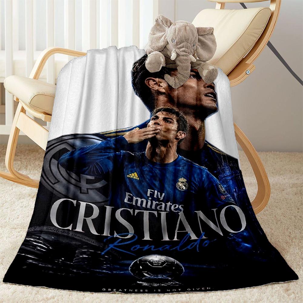 Cristiano Ronaldo Blanket Soft Cozy Great For Bedding Chair Office For All Occasions Warmthful Decor Suitable For Gifting Relatives And Friends