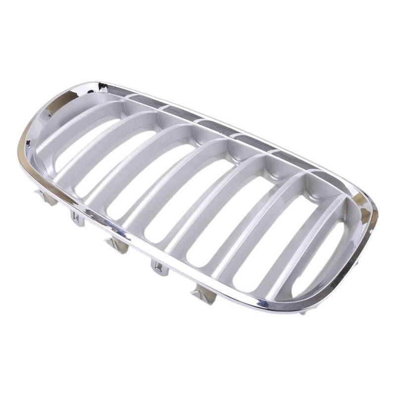 1 Pair Front Bumper Grille Hood Kidney Grill 51137113733 51137124815 51137113734 51137124816 Fit For BMW X5 E53 2004 2005 2006