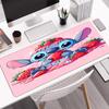 Stitch Theme Mouse Pad, Non Slip Rubber Base, Multifunctional Office & Home Decor, Perfect for Workspace Personalization.