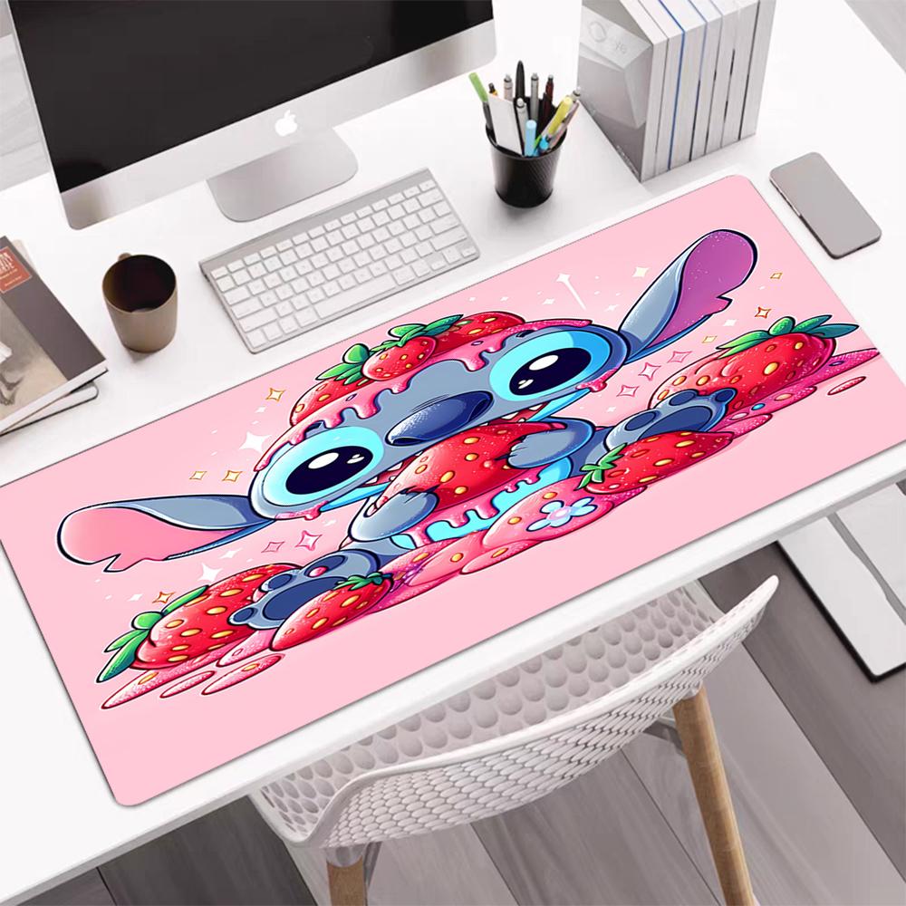 Stitch Theme Mouse Pad, Non Slip Rubber Base, Multifunctional Office & Home Decor, Perfect for Workspace Personalization.