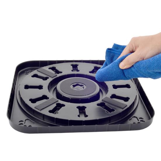 Podkładka do drapania pazurów dla psów Wielofunkcyjny pilnik do pazurów dla psów Powolne karmienie Dozownik smakołyków Szkolenie Czyszczenie