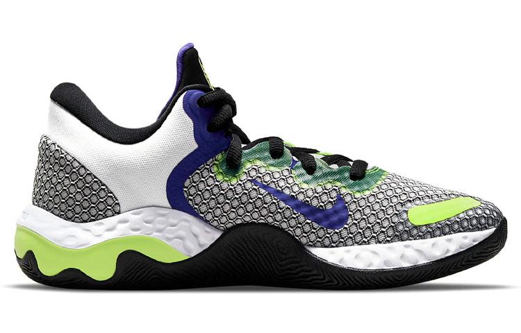 Nike Renew Elevate 2 White Volt Indigo CW3406-101