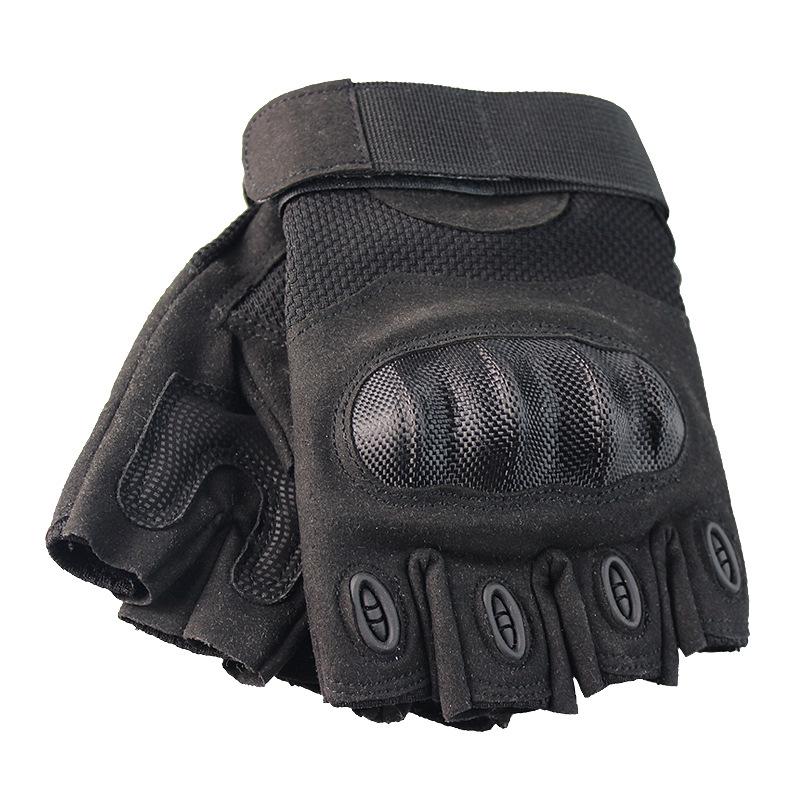 Sports Half Finger Gloves Men's Multifunctional Fighting Boxing Training Outdoor Mountaineering Cycling Fitness Military Training Tactical Gloves