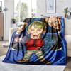 Home Alone Theme Printed Blanket - Perfect for Couch, Bed, Travel & Outdoor Use | Machine Washable, Cozy & Durable.