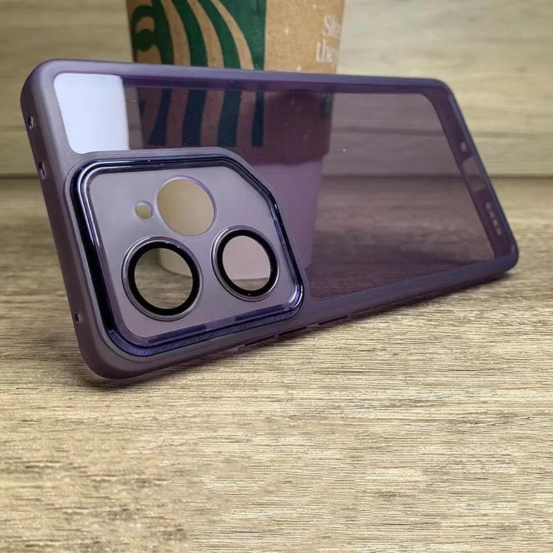 Ochranný kryt na objektiv fotoaparátu pro Realme NEO 7 GT 7 Pro Silikonový průhledný čirý TPU kryt pro Realme NEO 7 GT7Pro 6T