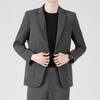 ROMON Men's Slim Fit Business Casual Suit Jacket