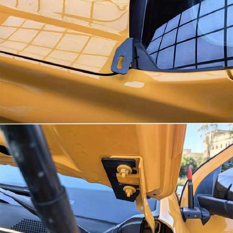 NEW Applicable To the Modification of A-pillar Light Hood LED Spotlights and Fog Lamp Brackets for 2023-2024 Ford Ranger