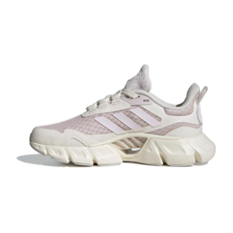 Adidas Climacool Slip-Resistant Shock Absorbing Durable Low-Top Casual Shoes Kids Casual Shoes White Pink IE8837