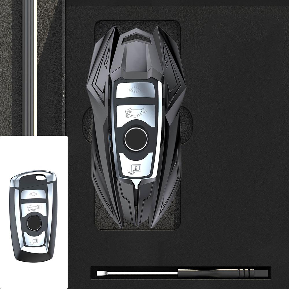 

Zinc Alloy Car Key Case Cover For Bmw X1 X3 X4 X5 F15 X6 F16 G30 7 Series G11 F48 F39 520 525 F30 118I 218I 320I Car Accessories