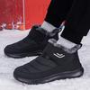 Botas de Nieve Antideslizantes de Invierno Zapatos de Algodón Grandes del Noreste Engrosados Cálidos Zapatos para Personas Mayores Botas de Algodón para Padres