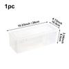 Transparent plastic storage box, desktop cosmetics, nail polish, lipstick shelf, office stationery and sundries storage box