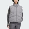 Adidas FW24 FUSTL Series P DJK Mid Removable Logo Warm Sports Casual Down Jacket Men Jacket Gray JM6174