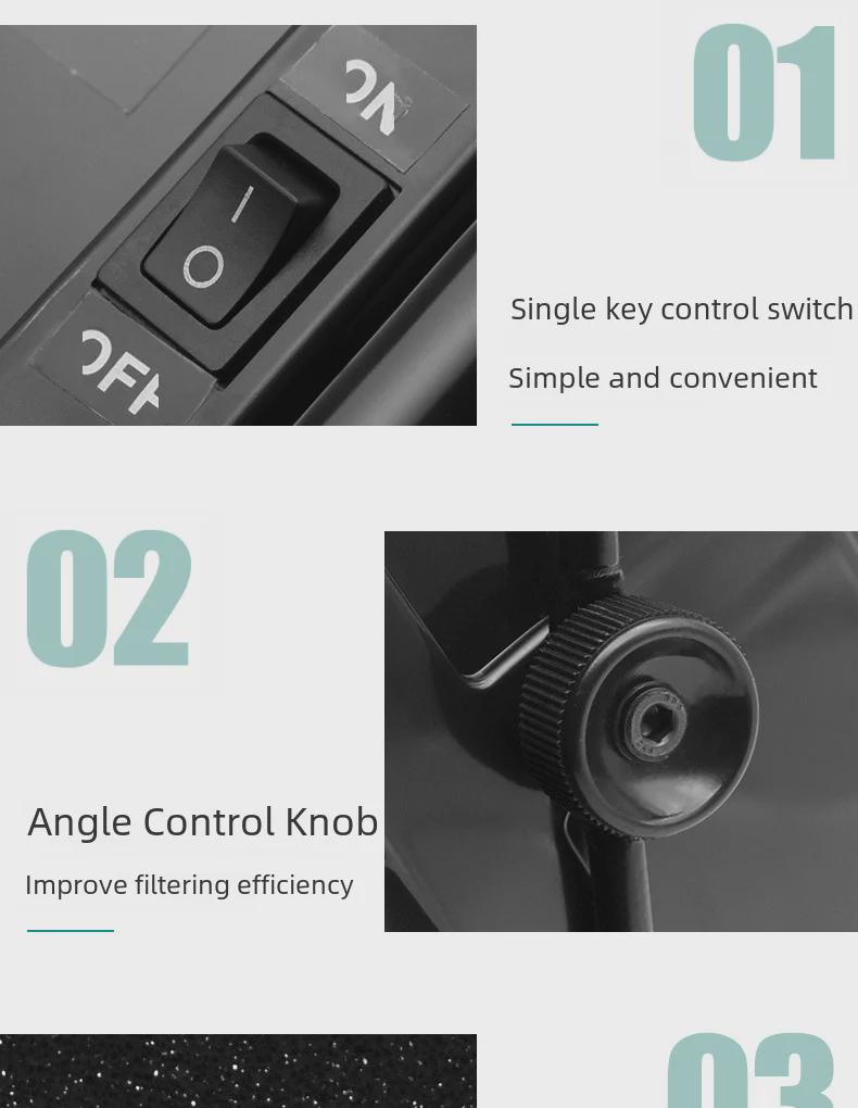 Industrial Smoke Extractor Fan for Soldering and Welding
