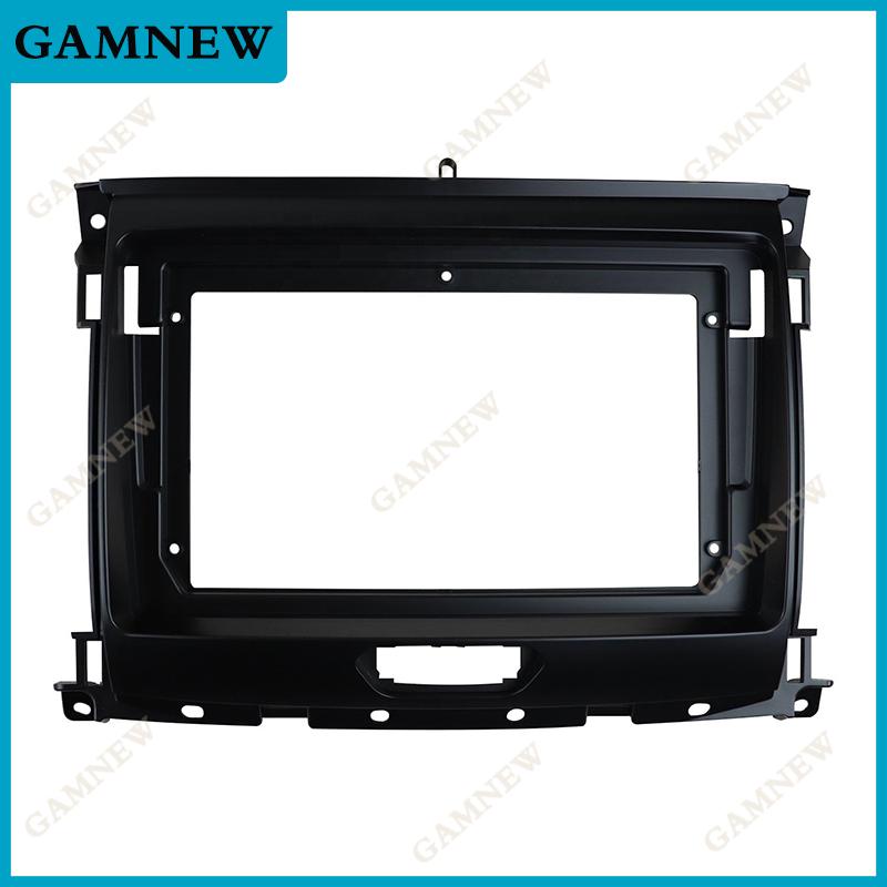 Car Audio 9" Big Screen DVD Fascia Frame Adapter For Ford Ranger 2015  2Din Dash Installation Panel Frame Kit