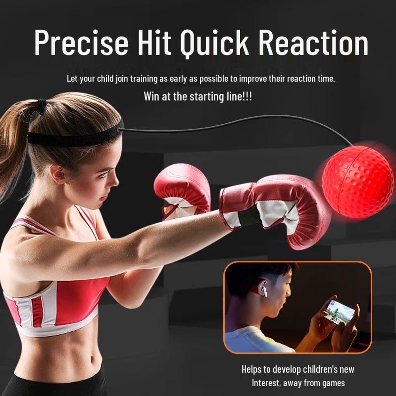 Boxing Reaction Ball for Kids & Adults - Focus, Fitness & Stress Relief