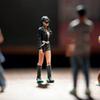 1/64 Scale Miniature Female Figure Mini Photography Prop Tiny DIY Scene Collection Ornament