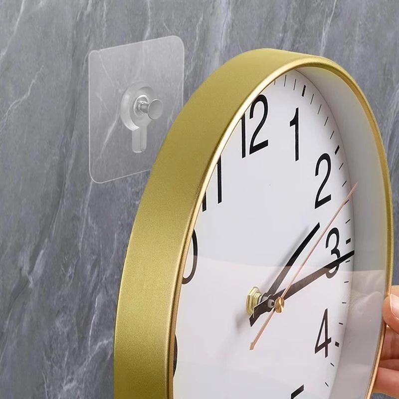 Ganci adesivi resistenti, portafoto, porta poster, orologio, senza foratura, ganci impermeabili, ganci per cucina e bagno, ganci a vite