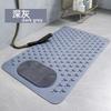 Solid Color Non-Slip PVC Bath Mat Massage Feature Waterproof Toilet Floor Mat with Eco-Friendly Hair Generation for Hotels