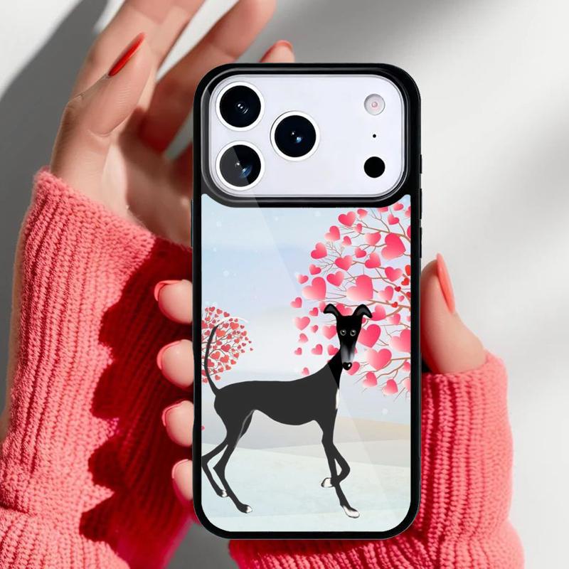 Greyhound Phone Case for iPhone 17 16 15 14 13 Pro Max Back Cover for 12 11 Pro Coque