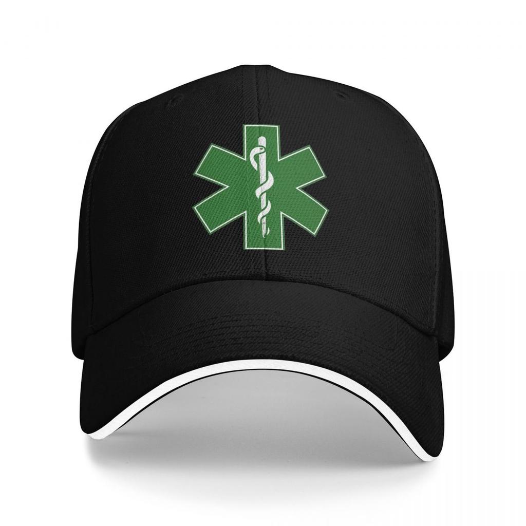 Unisex Baseball Hats EMT Star Of Life Emergency Medical Outdoor Streetwear Summer Sports Baseball Caps Hiphop Cap Casquette Hats