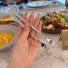 RuHan Creative Stainless Steel Long Handle Fruit Fork