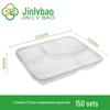 Jin Lü Bao Disposable Multi-Compartment Takeaway Food Containers