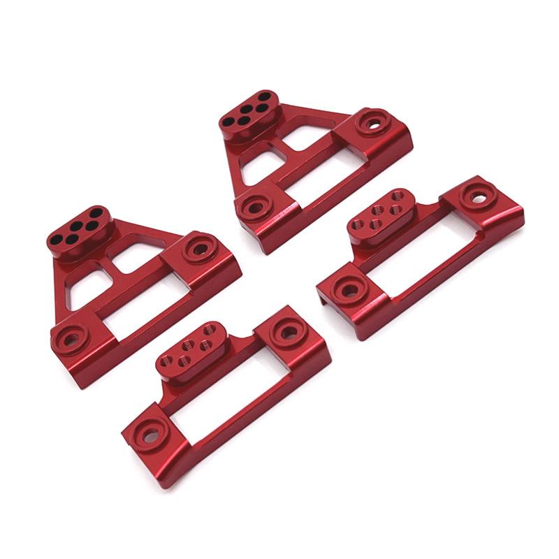 Front Rear Suspension Shock Absorber Brackets for Hyper GO MJX 1/12 H12Y H12Y+ Metal Upgrade Parts RC Crawler Car Truck Buggy