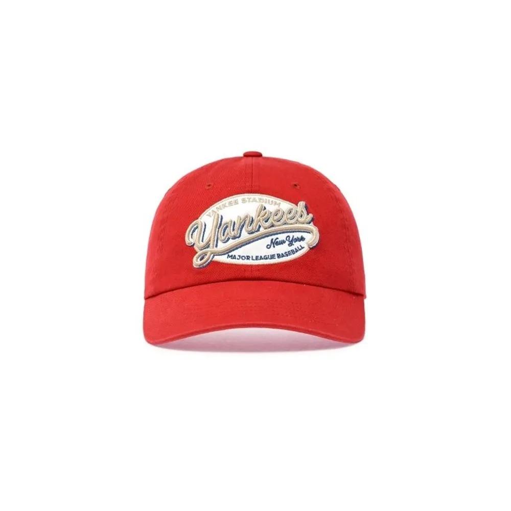 Unisex Street Oval Cursive Unstructured Ball Cap 3ACPV016N-50RDS
