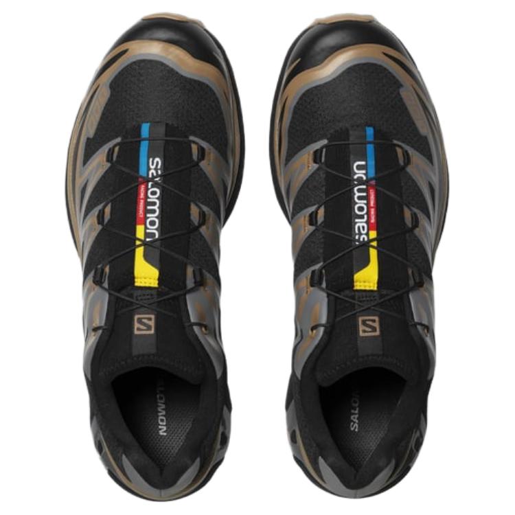 SALOMON Xt-6 Comfortable Durable Low-Top Running Shoes Unisex Running Shoes Black Brown 475824