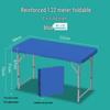 Portable Outdoor Folding Table & Chair Set with Backrest - Multi-functional for Camping & Dorm Use