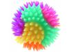 Rubber Colorful Glowing Ball FOR Children Hedgehog with Spikes 6 Cm Lights Up