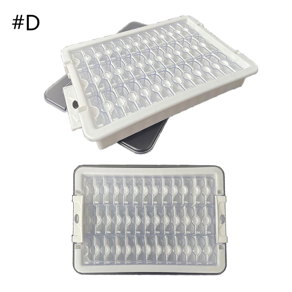 Versatile Bead Sorting Container Accessory with Secure Lids for Craft Enthusiasts Clear Storage Case Organization