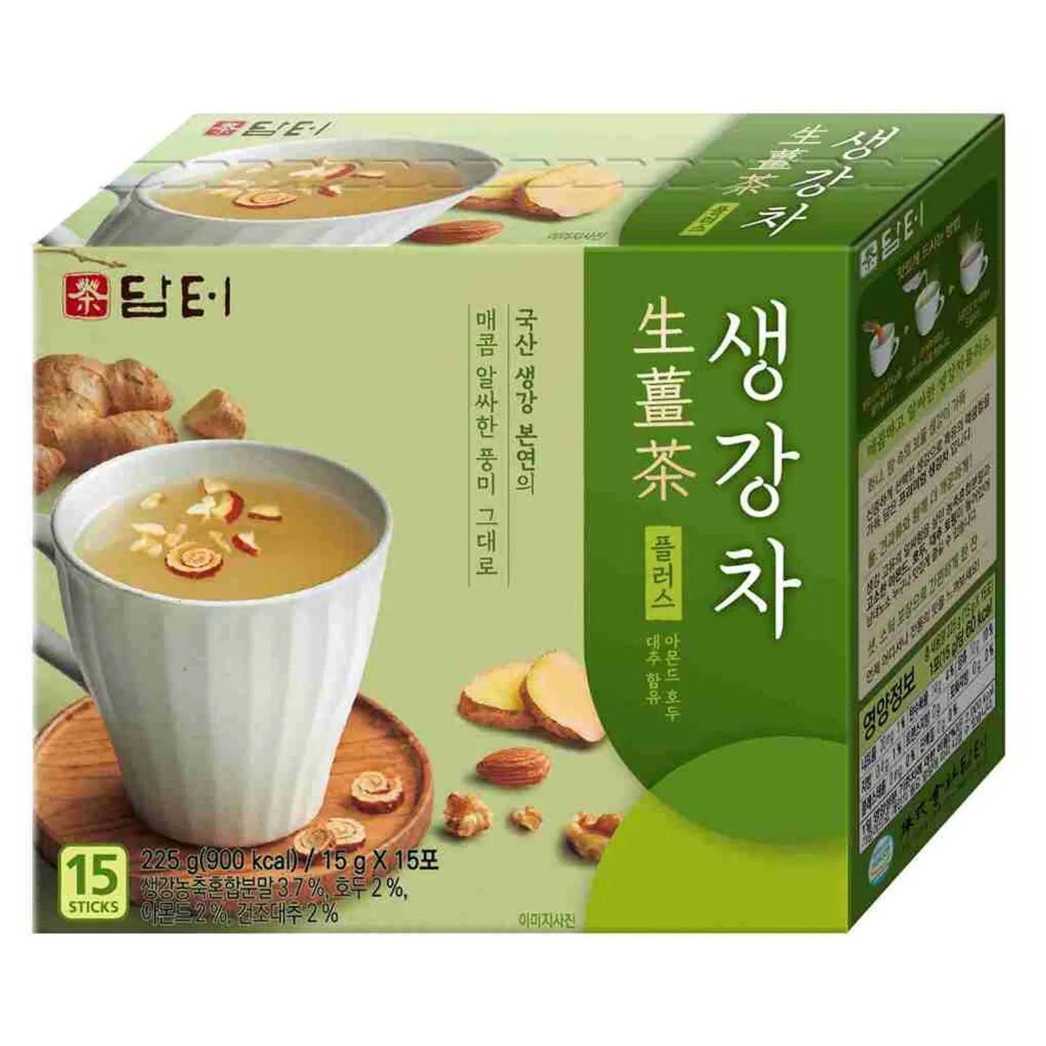 Damtuh Ginger Tea Plus 15 Sticks Ginger Tea