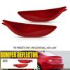 Pair Left & Right Rear Reflector Bumper Light For 2012-2017 Hyundai Sedan Accent