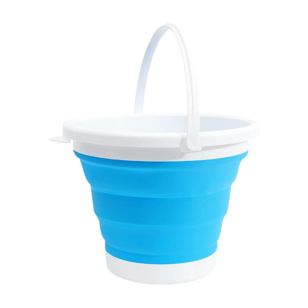 Folding Bucket Space-saving Solution For Outdoor Activities Childrens Outdoor Fishing Bucket
