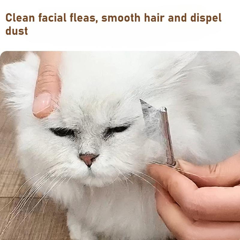Pet comb, dog, cat, face and mouth comb, pet comb, dense teeth, narrow-pitch small comb, mini facial comb, cat comb