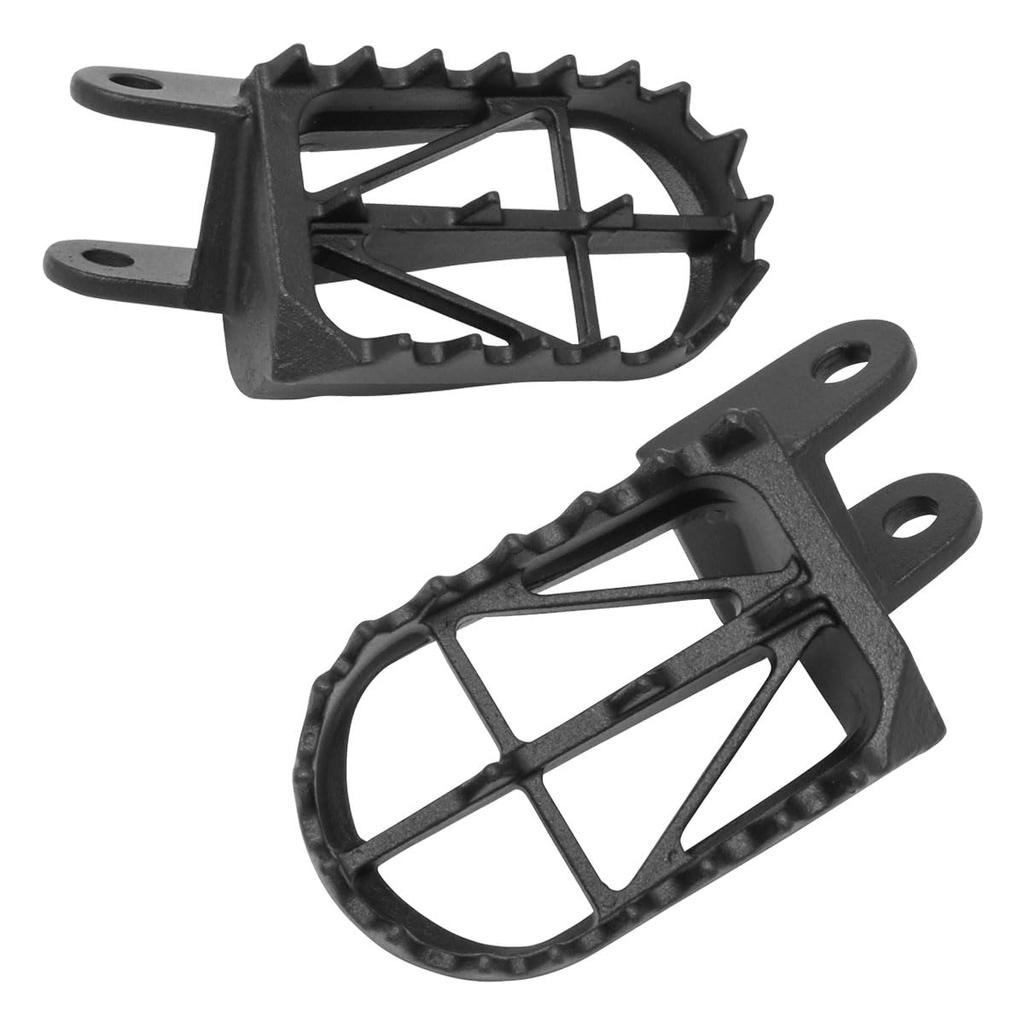 ZETA Racing CRM250R/AR, XR250R (ME08), XR250/BAJA/MOTARD Wide Foot Peg, Chromoly Mid Width: Approx. 2.0