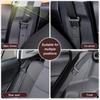 Car Seat Belt Limiter Buckle Stopper Safety Belt Adjusting Fixed Clip Self-adhesive Clip Buckle Car Interior Accessories