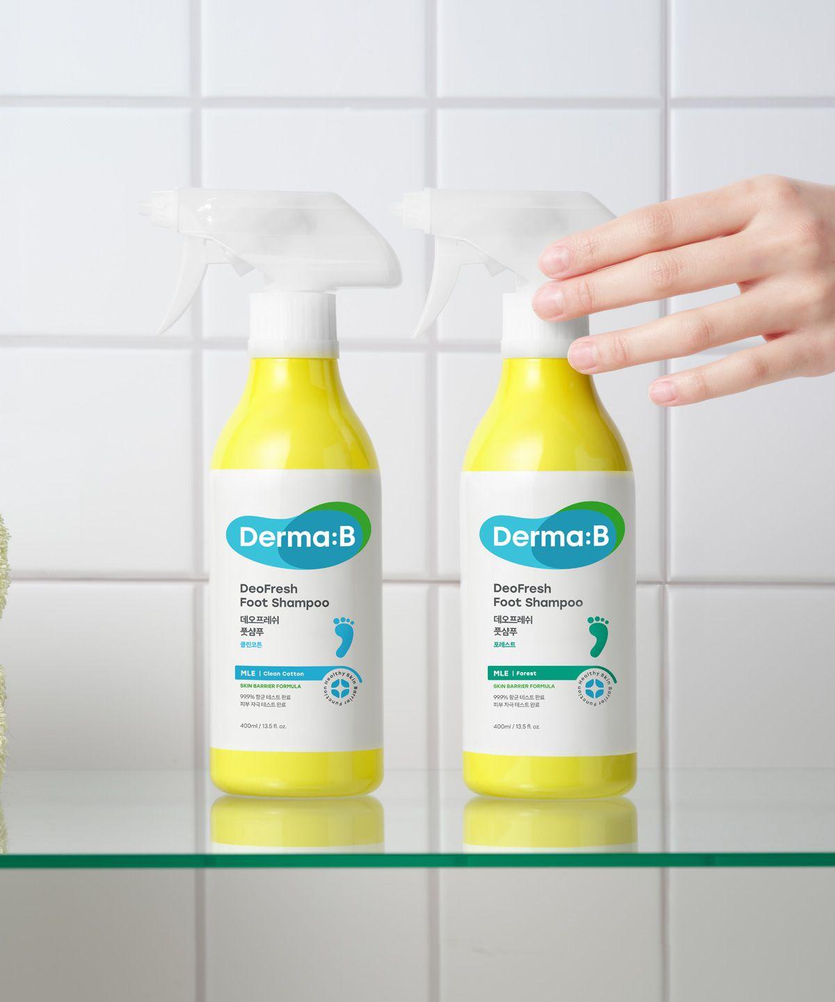 Deofresh Foot Shampoo (Forest + Clean Cotton) 400ml