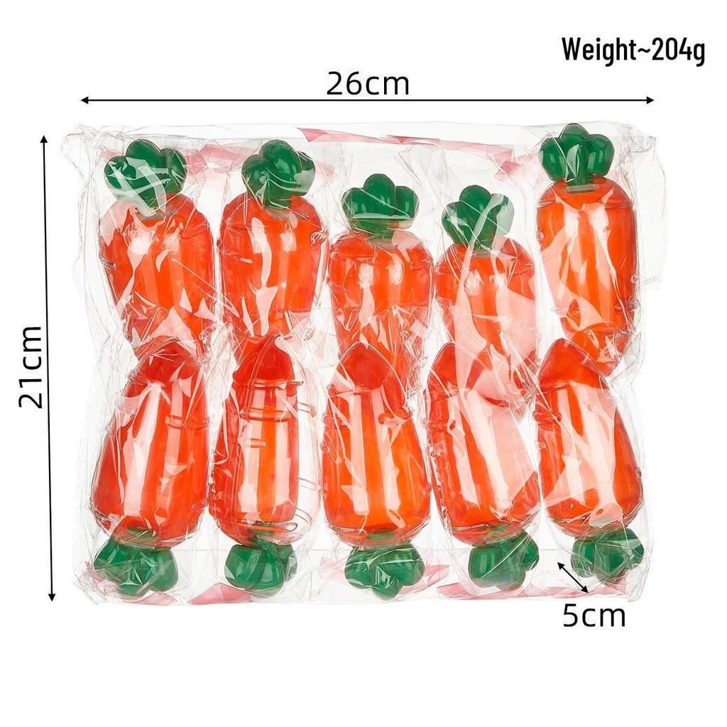 Carrot-Shaped Nail Art Storage & Easter Gift Box
