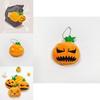 Soft And Safe Halloween Pumpkin Plush Pendant Toy For Kids' Classroom And Bedroom Decorations
