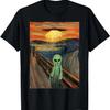 Alien Schrei Gemälde T-Shirt