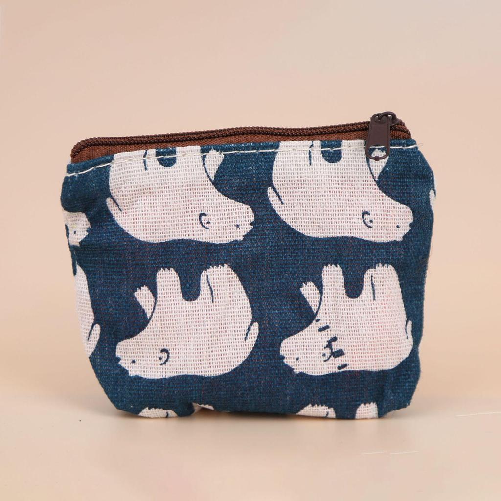 Portable Multi-Purpose Cartoon Storage Bag - Large Capacity for Lipstick, Sanitary Pads, Period Essentials, and Coins