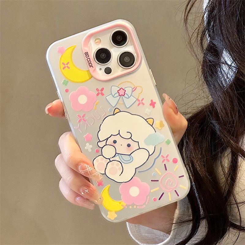 Zhitai Matowe Laserowe Etui na Telefon z Bransoletką dla iPhone 16Pro, 14, 13, 12 i Huawei Mate60