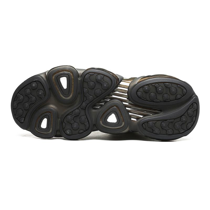 Pantofi sport noi pentru bărbați 2025, cu talpă groasă, albi, pantofi sport cu talpă moale brută, pantofi de alergare popcorn, rezistenți, flexibili, bascheți