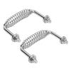 Reliable Bolt Fixed Spring Handle 304 Nonrust Steel Barbecue Replacement Handle For Various Grills Applications