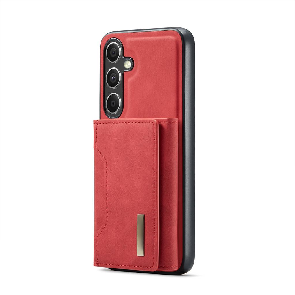 Phone Case Magnetic Detachable Wallet Card Slot Kickstand Cover Fit for Samsung Galaxy S25