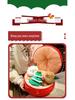 Christmas Capybara Santa Plush Toy Pillow for Kids