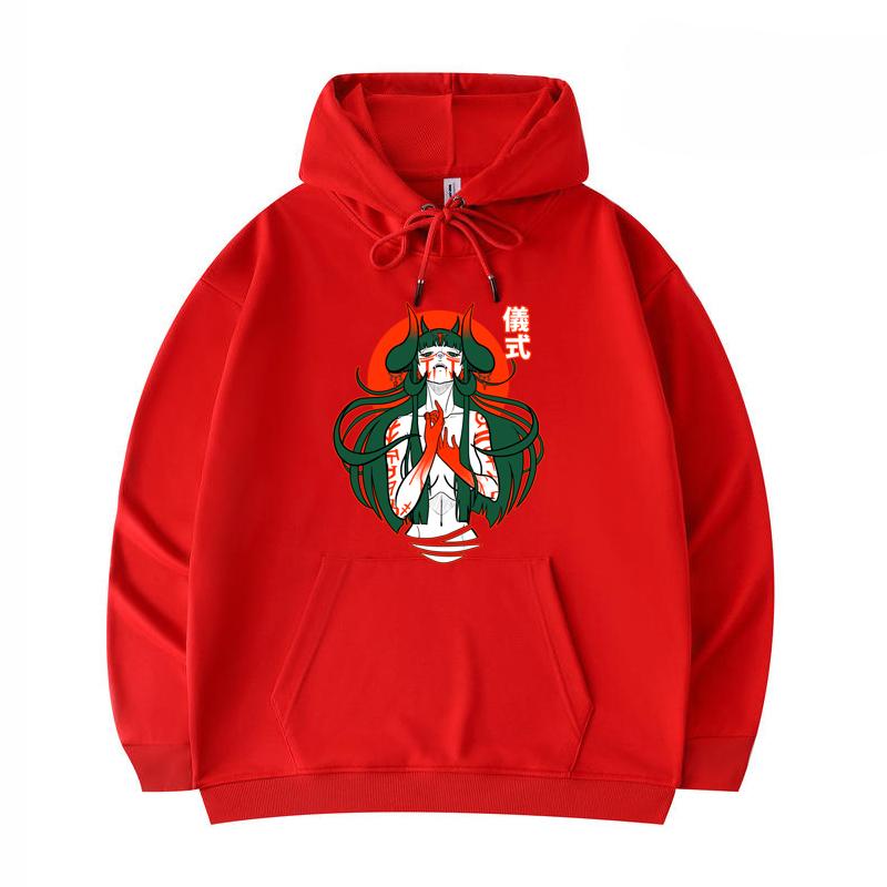 

Men s Hoodies Ritual Print Funny Harajuku Style Twill imitation cotton Hoodies