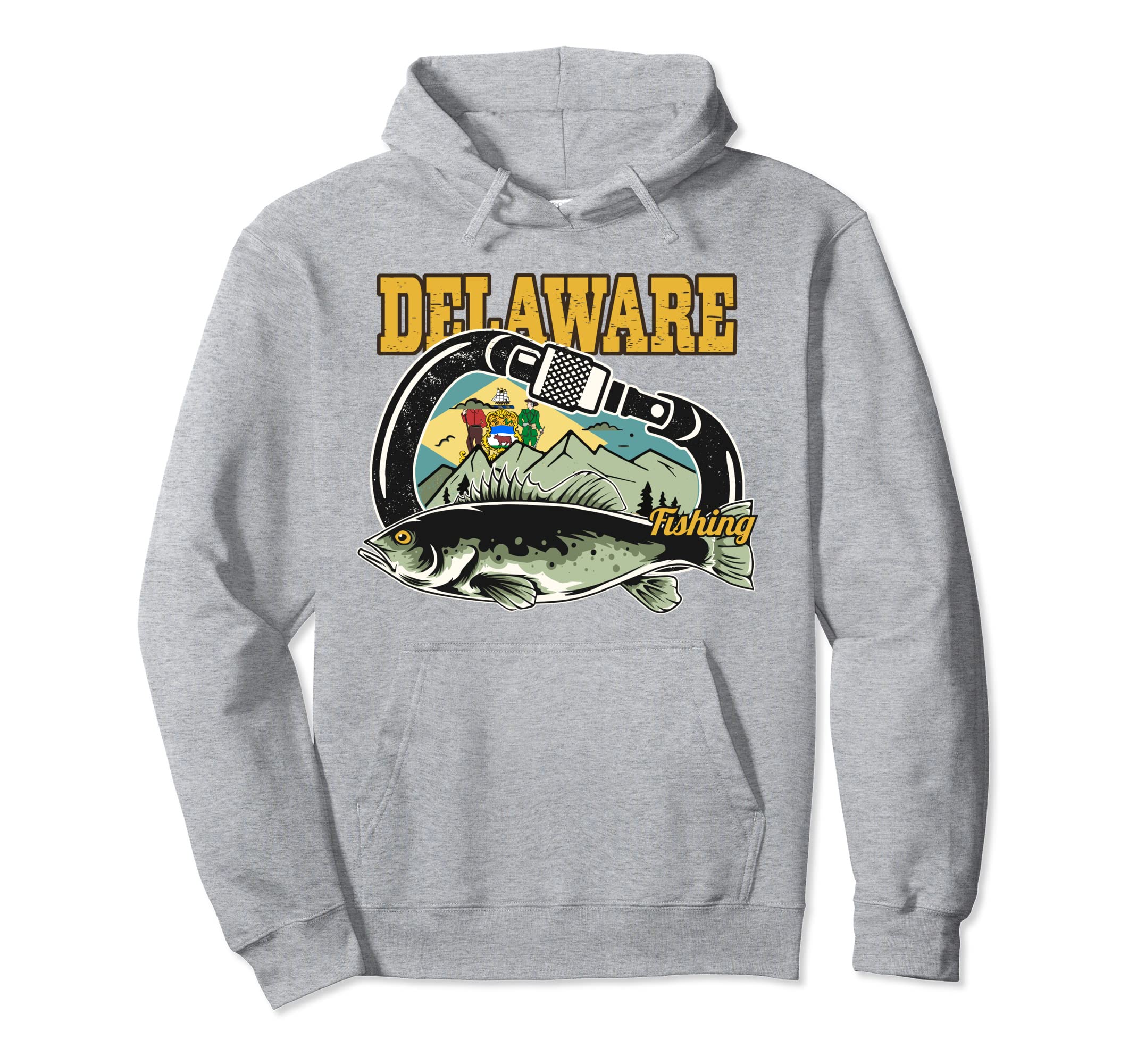 Retro Carabiner Delaware Fishing Parka